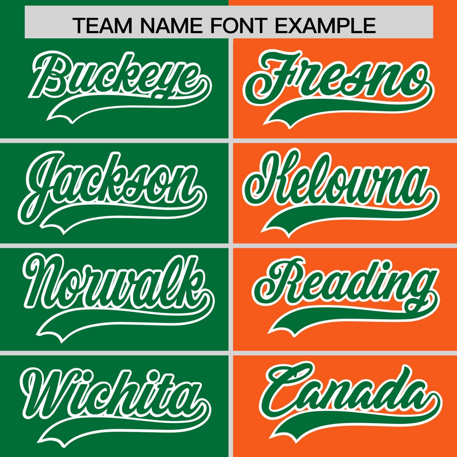 Custom Kelly Green Orange Four Squares Design Performance Polo Shirt