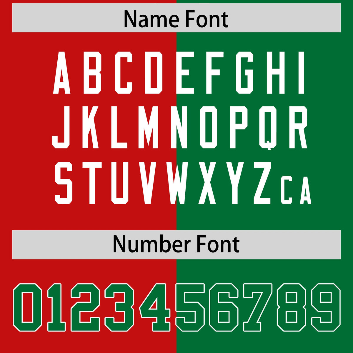 Custom Kelly Green Red Four Squares Design Performance Polo Shirt