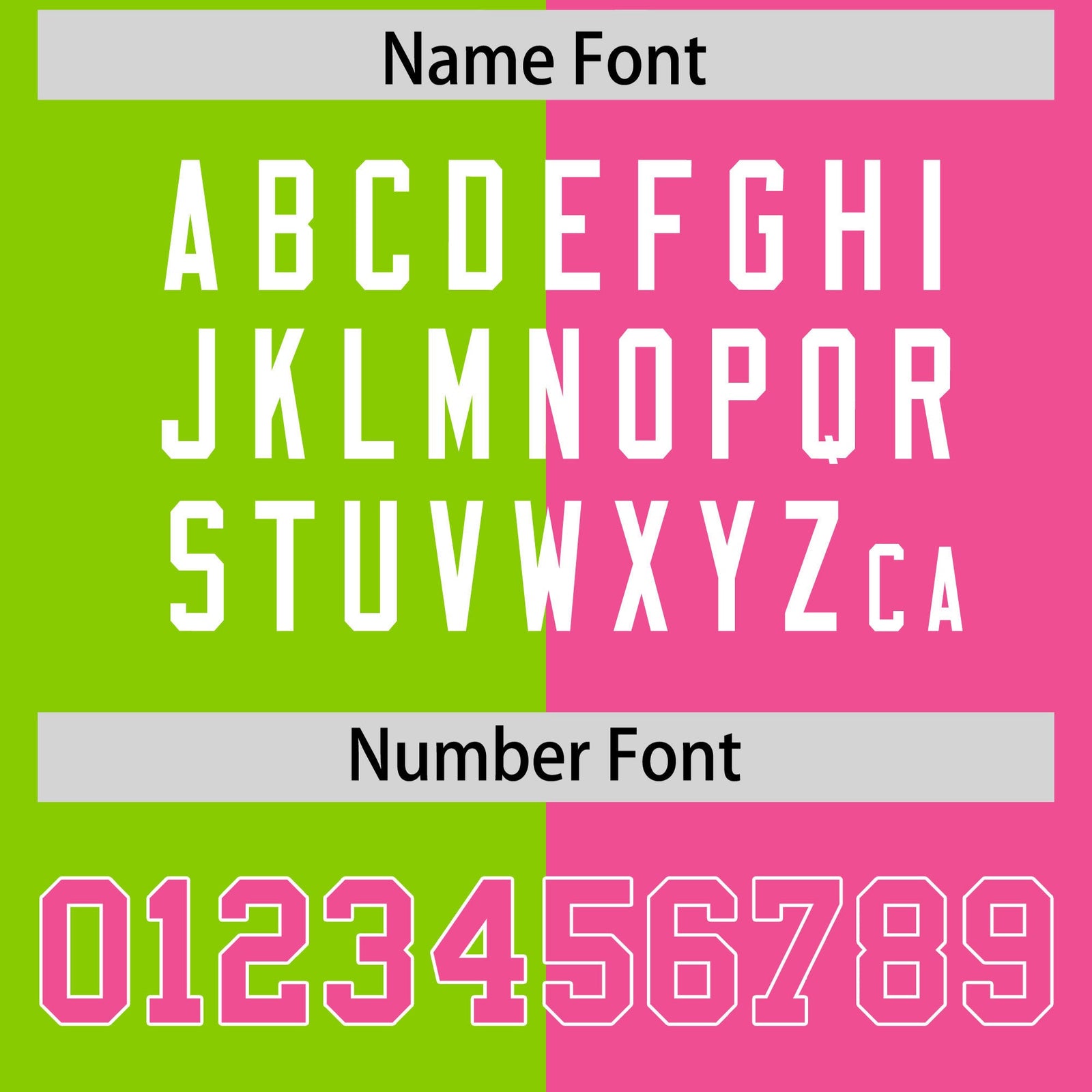 Custom Pink Neon Green Four Squares Design Performance Polo Shirt