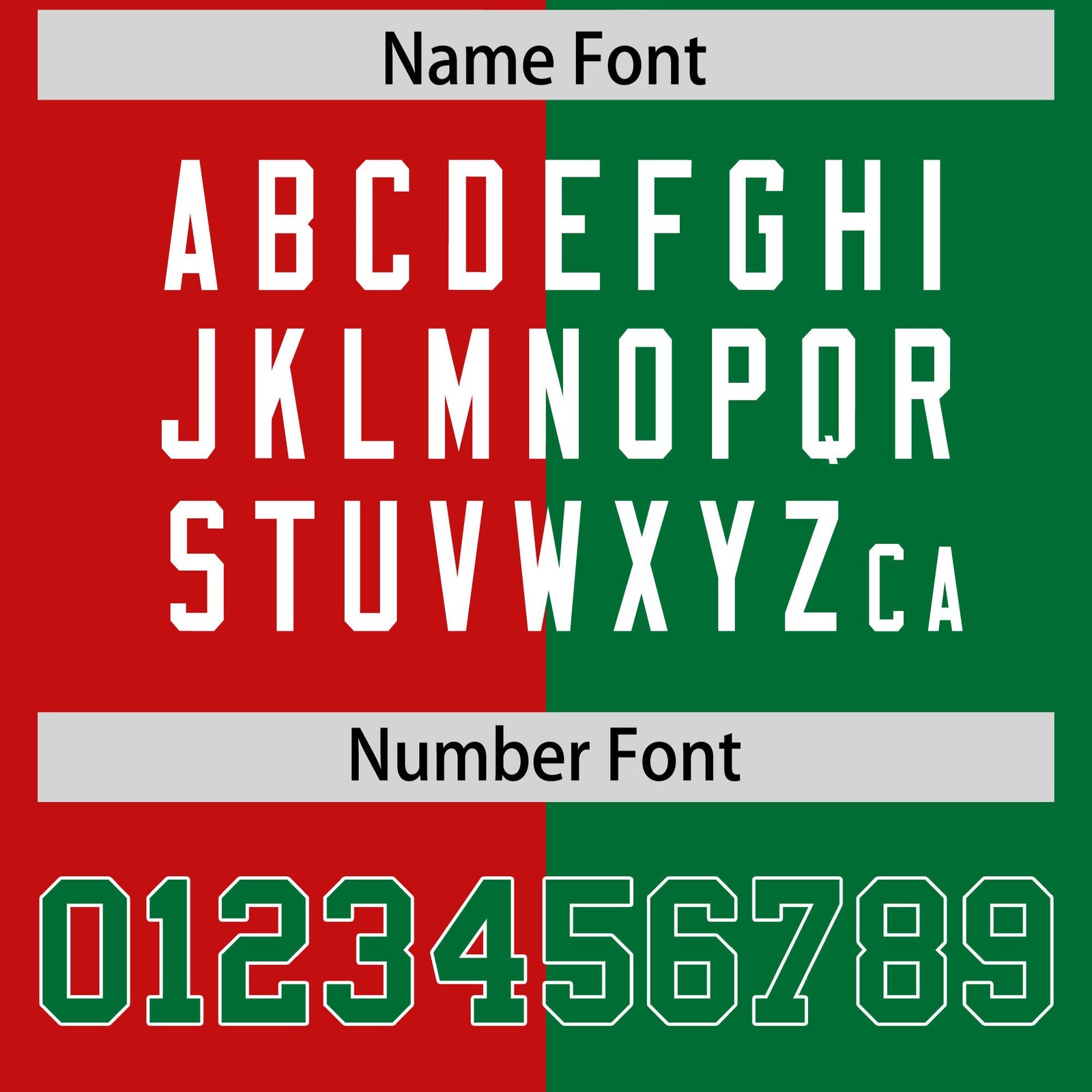 Custom Kelly Green Red Four Squares Design Performance Polo Shirt