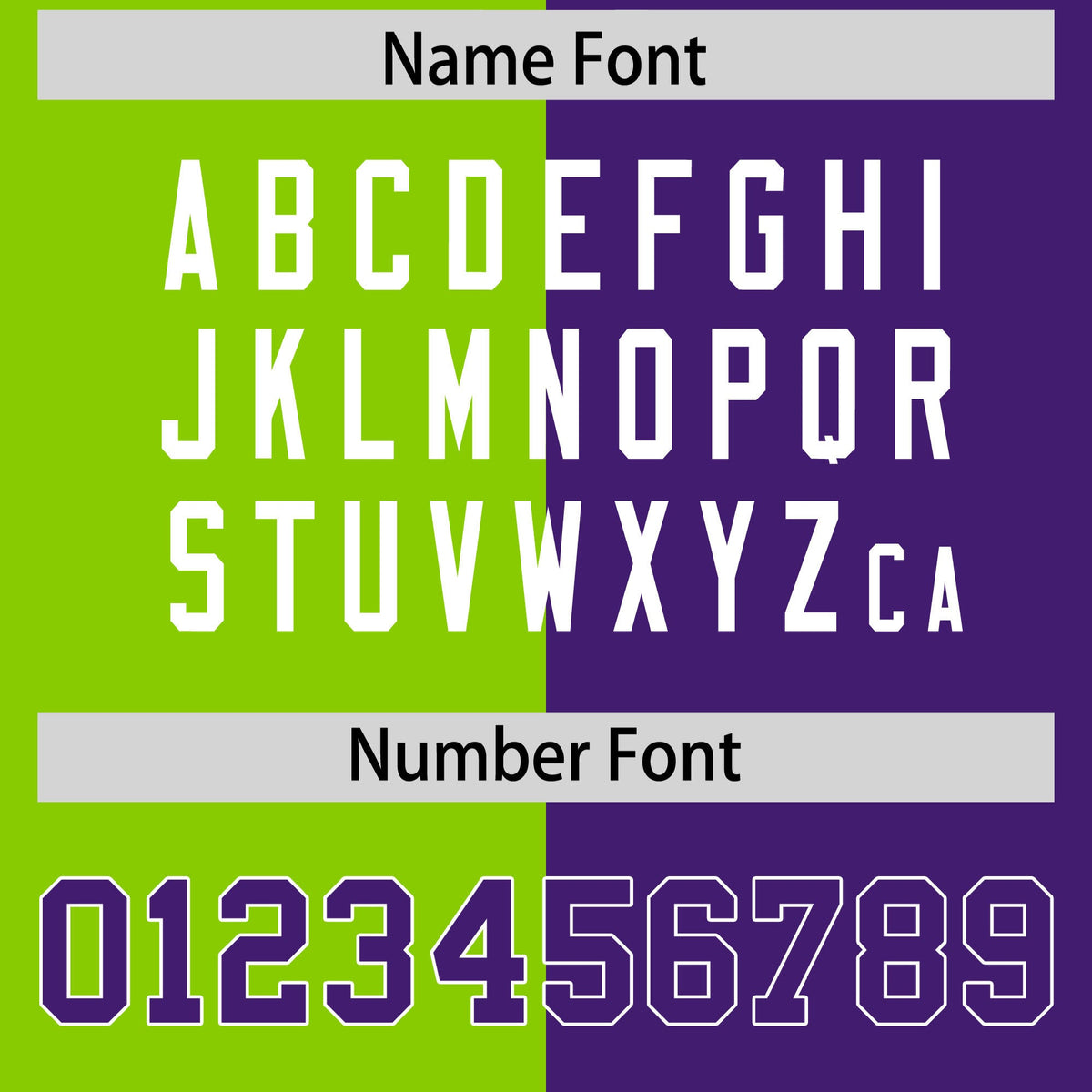 Custom Purple Neon Green Four Squares Design Performance Polo Shirt