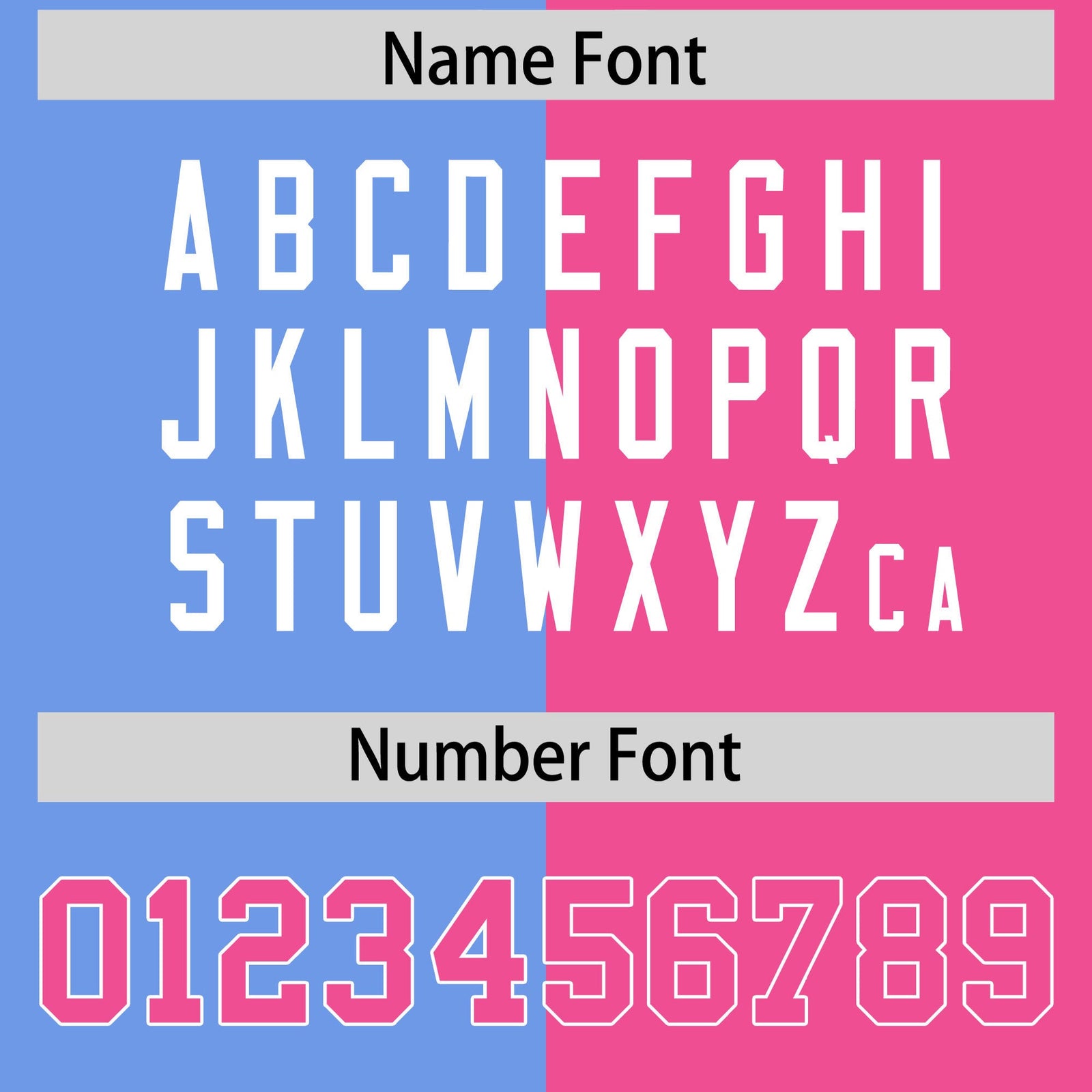 Custom Pink Light Blue Four Squares Design Performance Polo Shirt