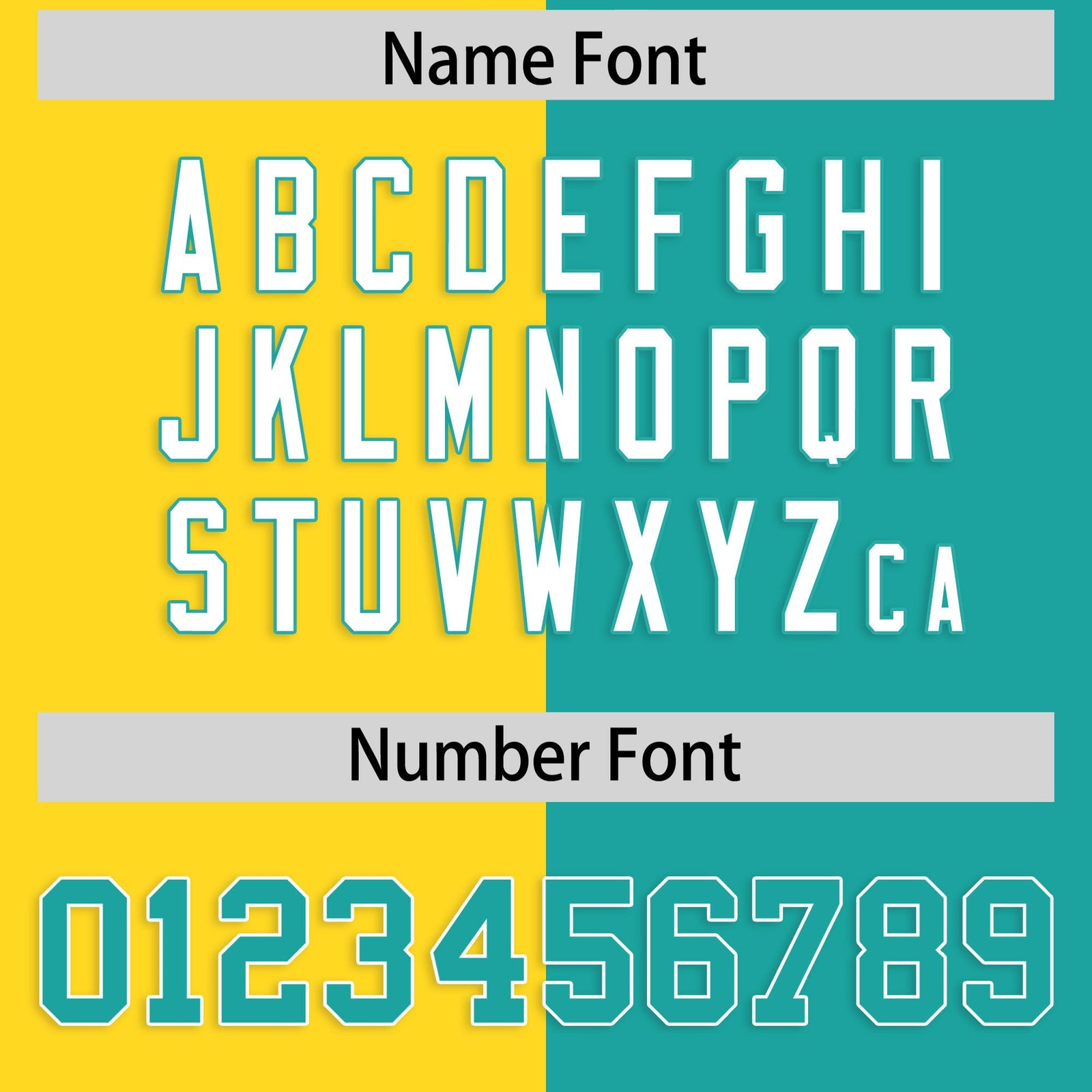 Custom Aqua Gold Four Squares Design Performance Polo Shirt