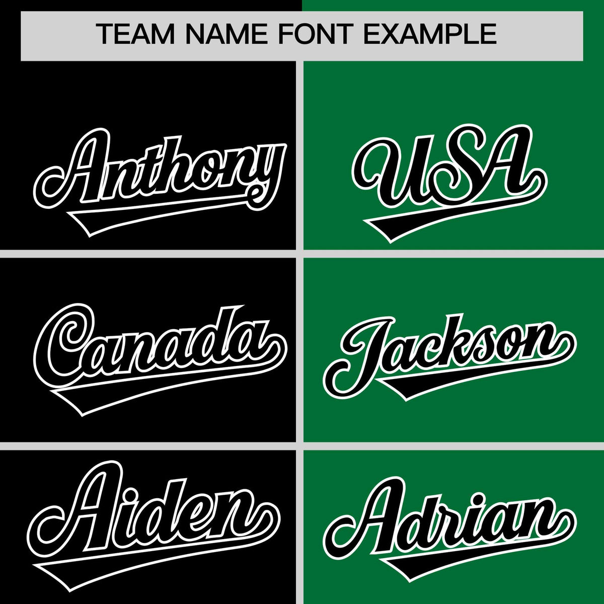 Custom Black Kelly Green Four Squares Design Performance Polo Shirt