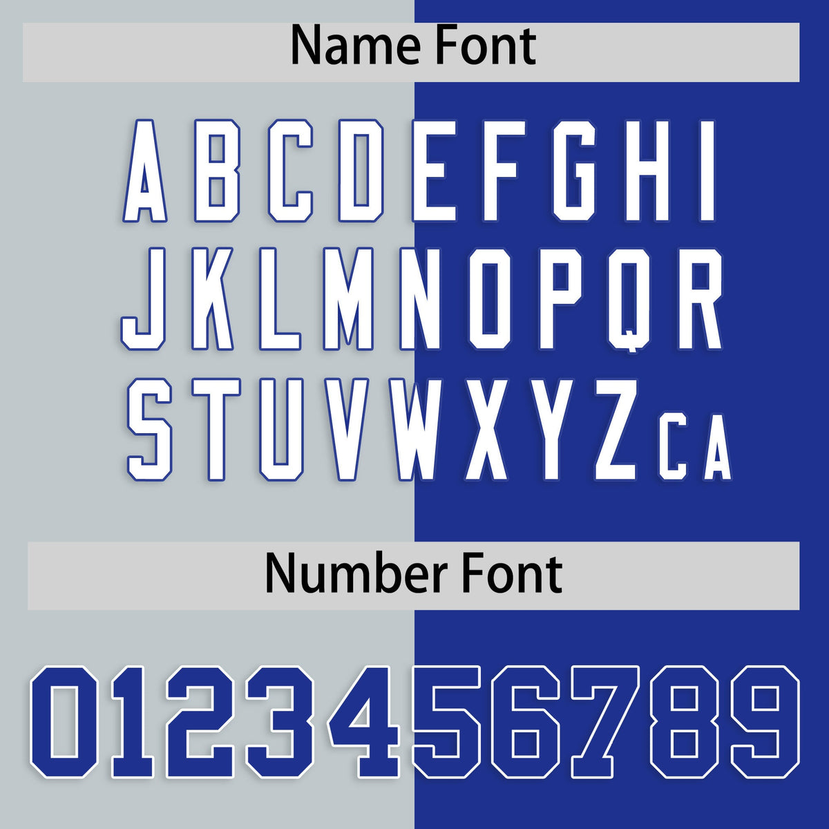 Custom Royal Silver Four Squares Design Performance Polo Shirt