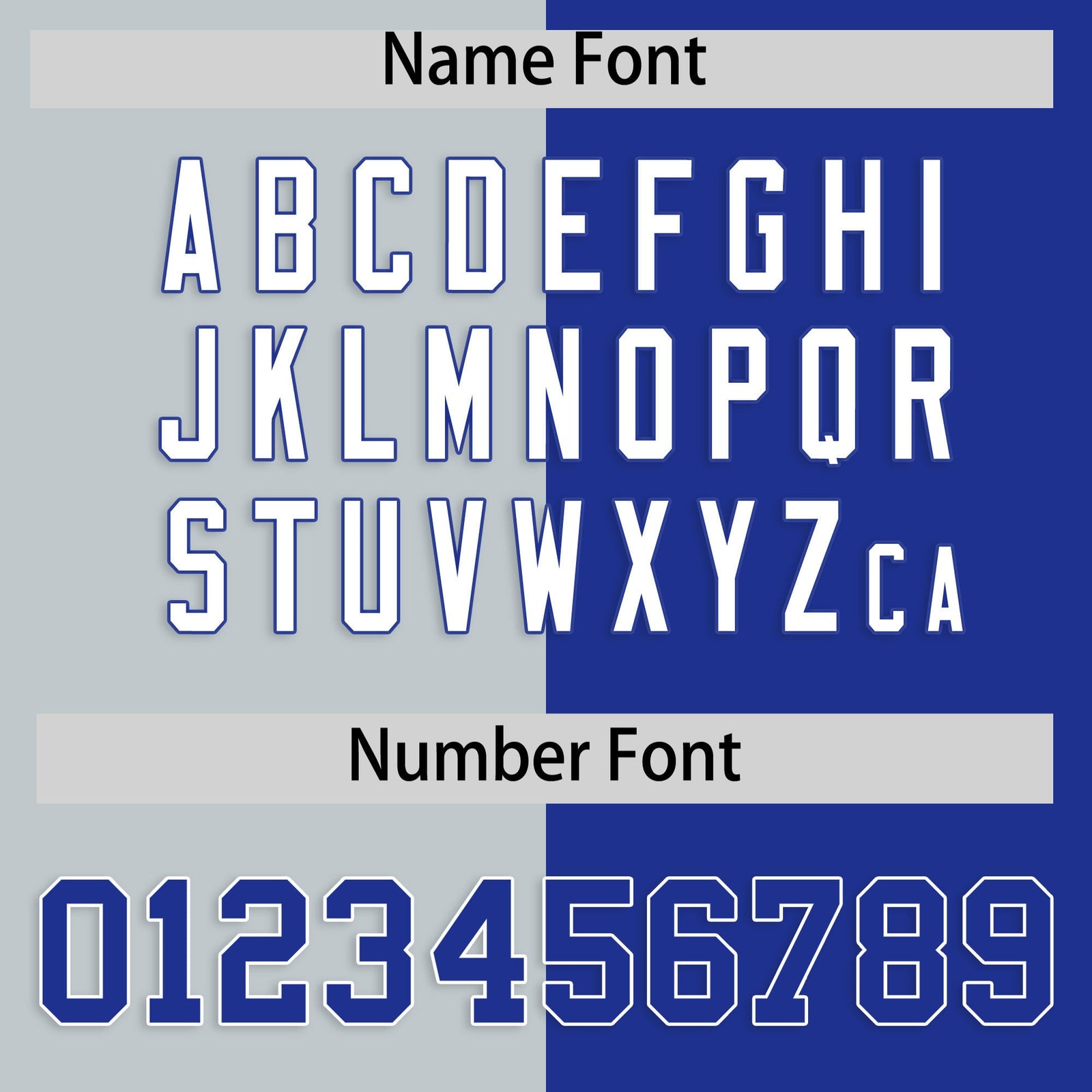 Custom Royal Silver Four Squares Design Performance Polo Shirt