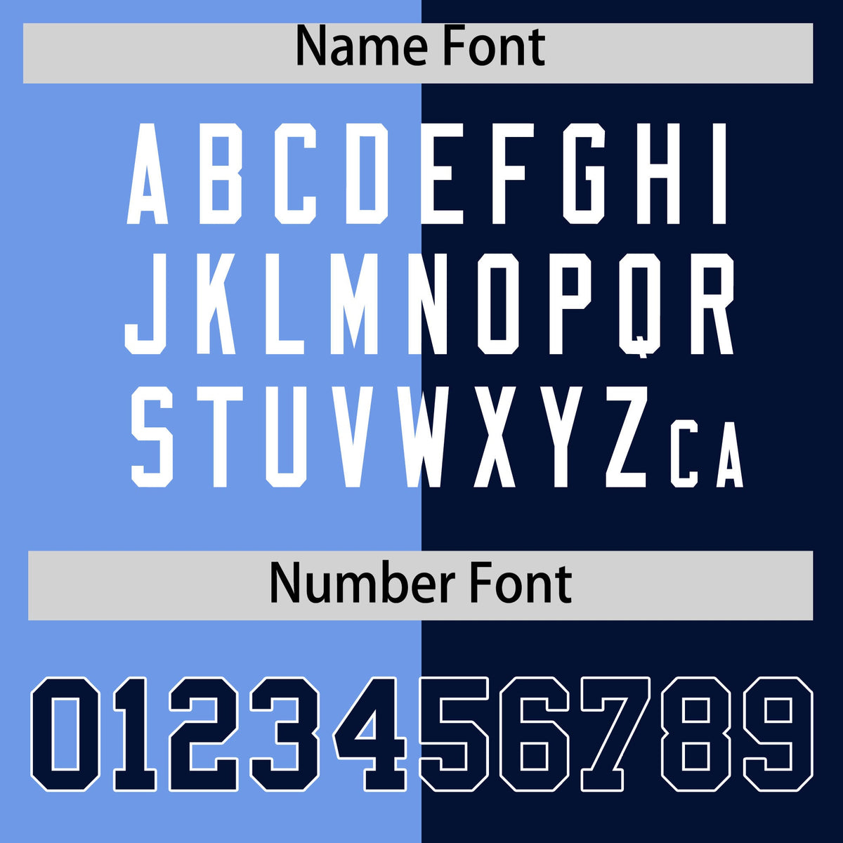 Custom Navy Light Blue Four Squares Design Performance Polo Shirt