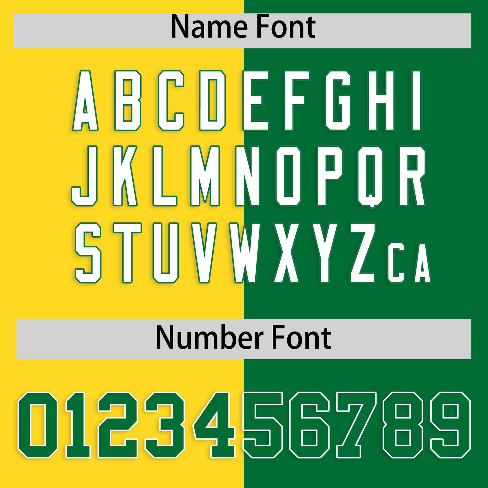 Custom Kelly Green Gold Four Squares Design Performance Polo Shirt