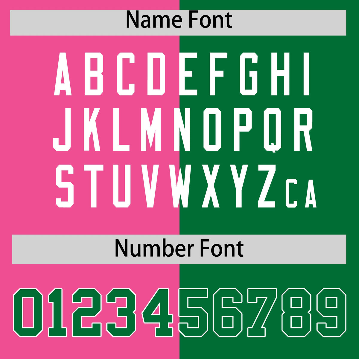 Custom Kelly Green Pink Four Squares Design Performance Polo Shirt