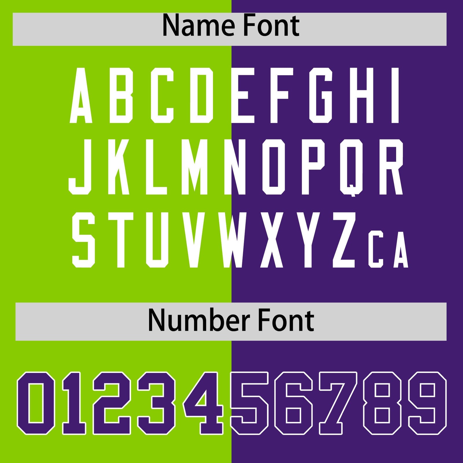 Custom Purple Neon Green Four Squares Design Performance Polo Shirt