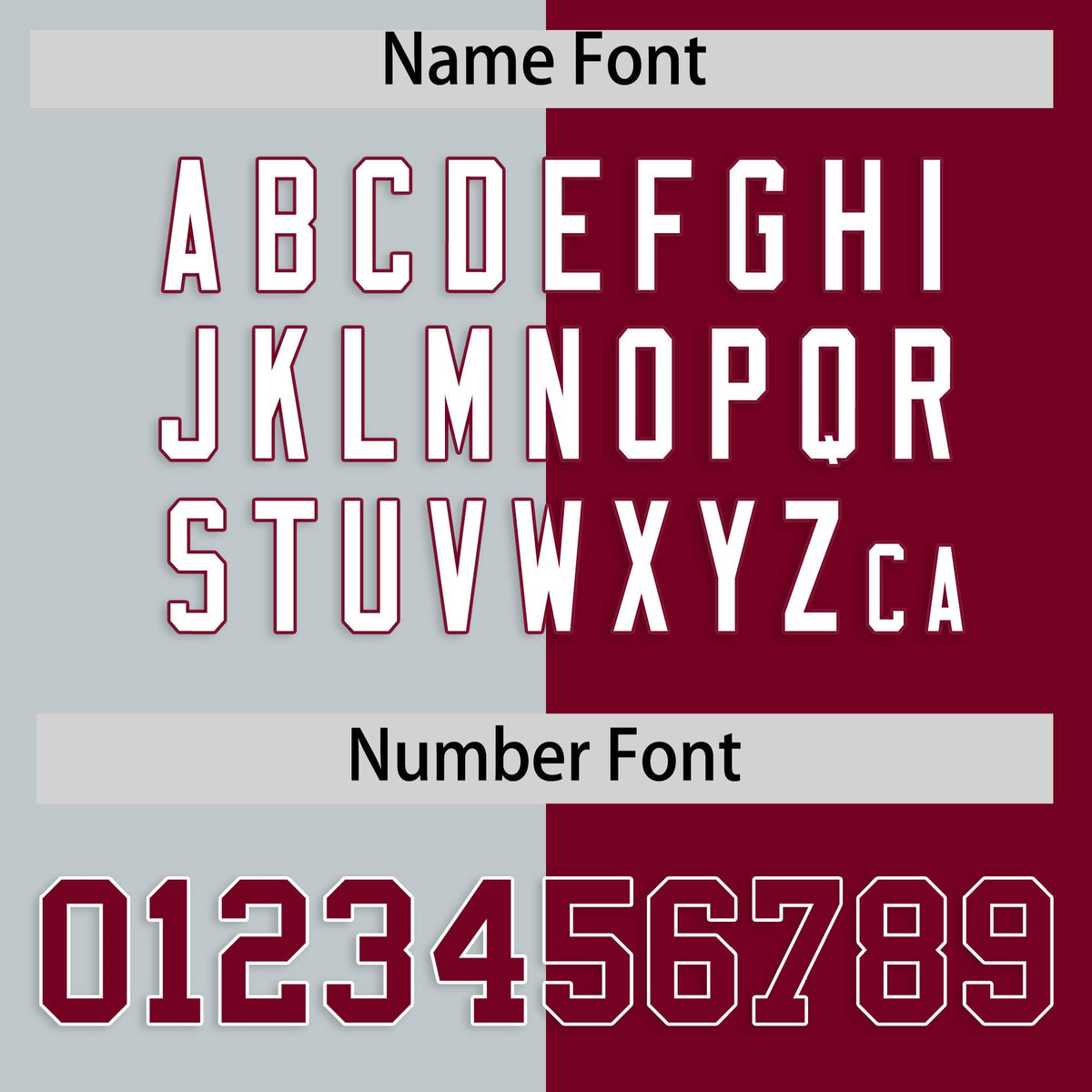 Custom Crimson Silver Four Squares Design Performance Polo Shirt