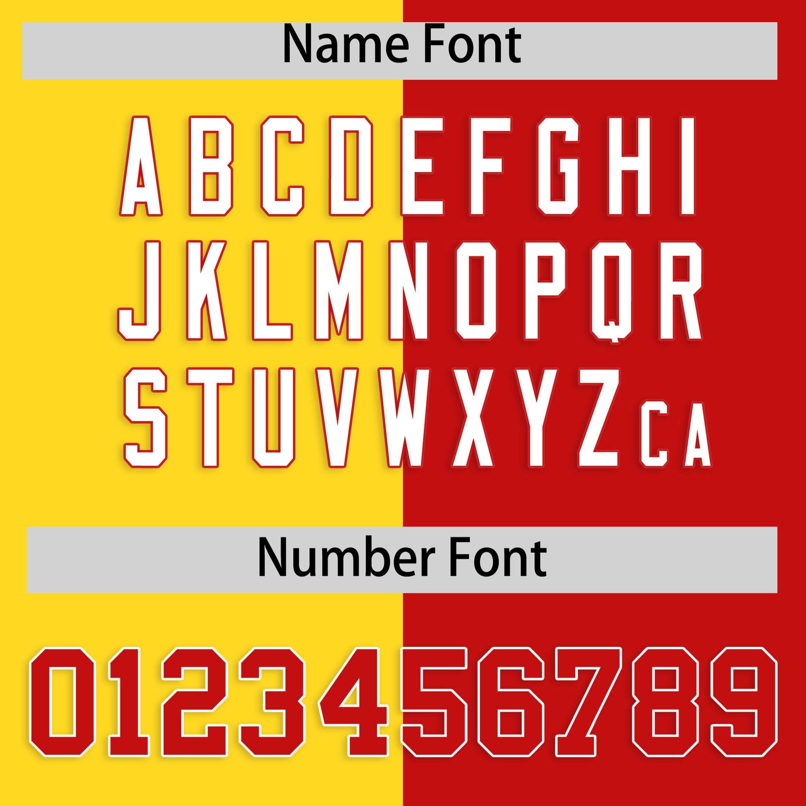 Custom Red Gold Four Squares Design Performance Polo Shirt