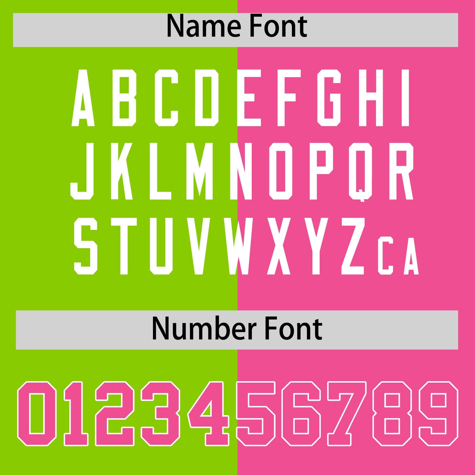 Custom Pink Neon Green Four Squares Design Performance Polo Shirt