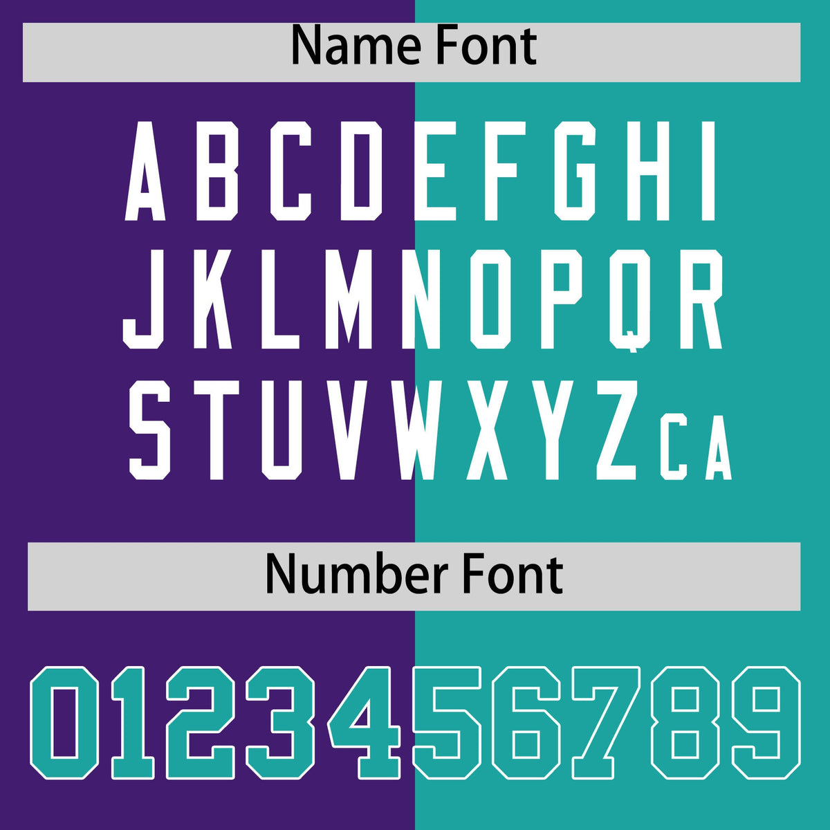 Custom Aqua Purple Four Squares Design Performance Polo Shirt