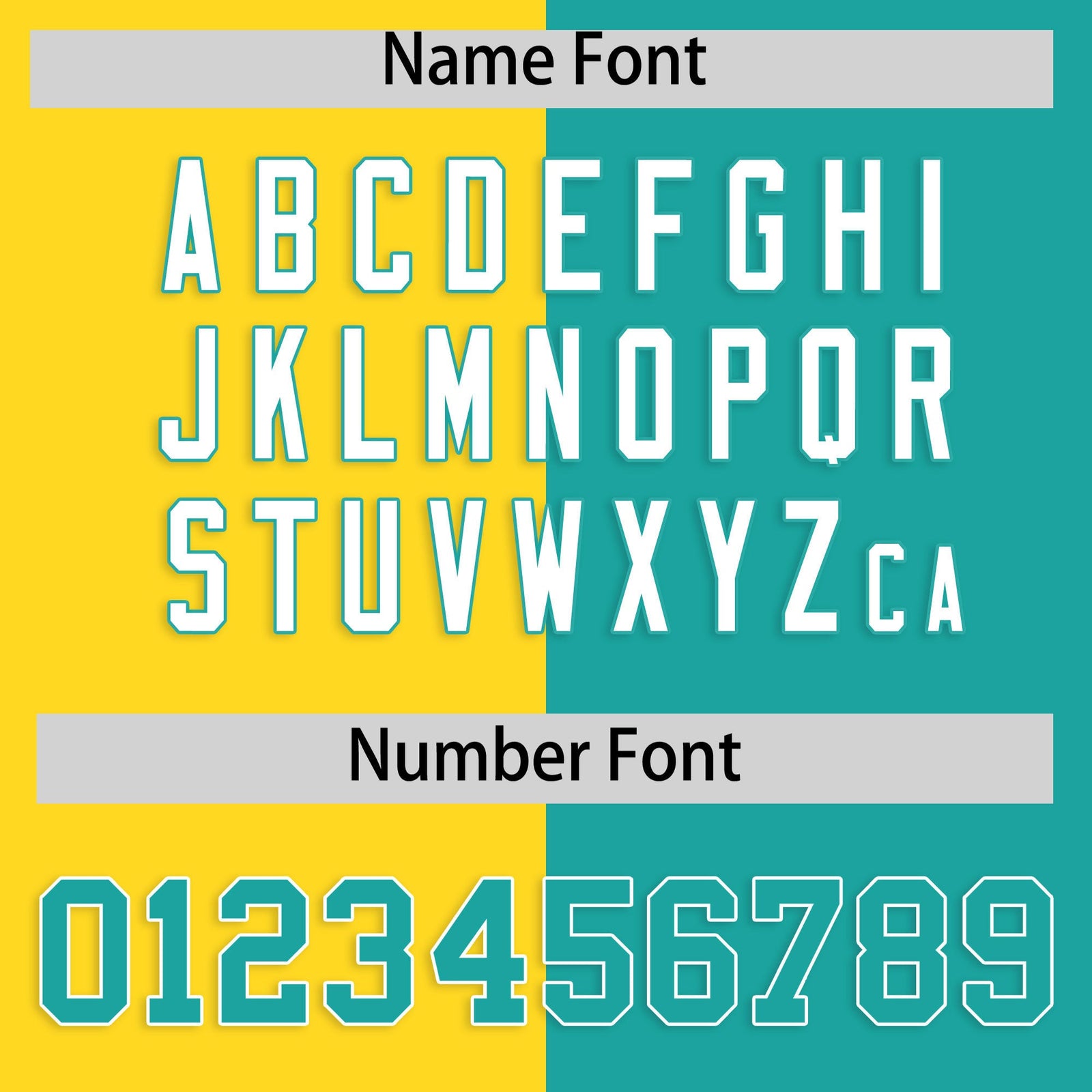 Custom Aqua Gold Four Squares Design Performance Polo Shirt