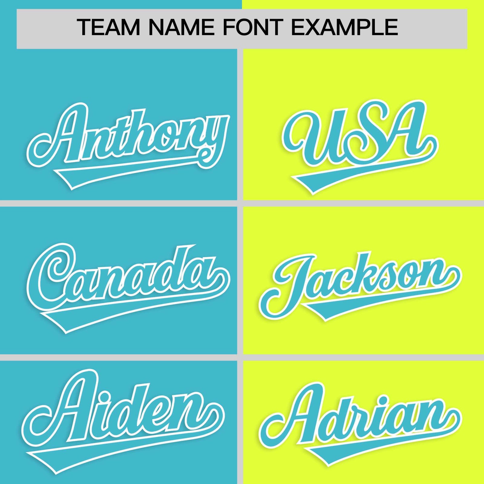 Custom Sky Blue Fluorescent Green Four Squares Design Performance Polo Shirt