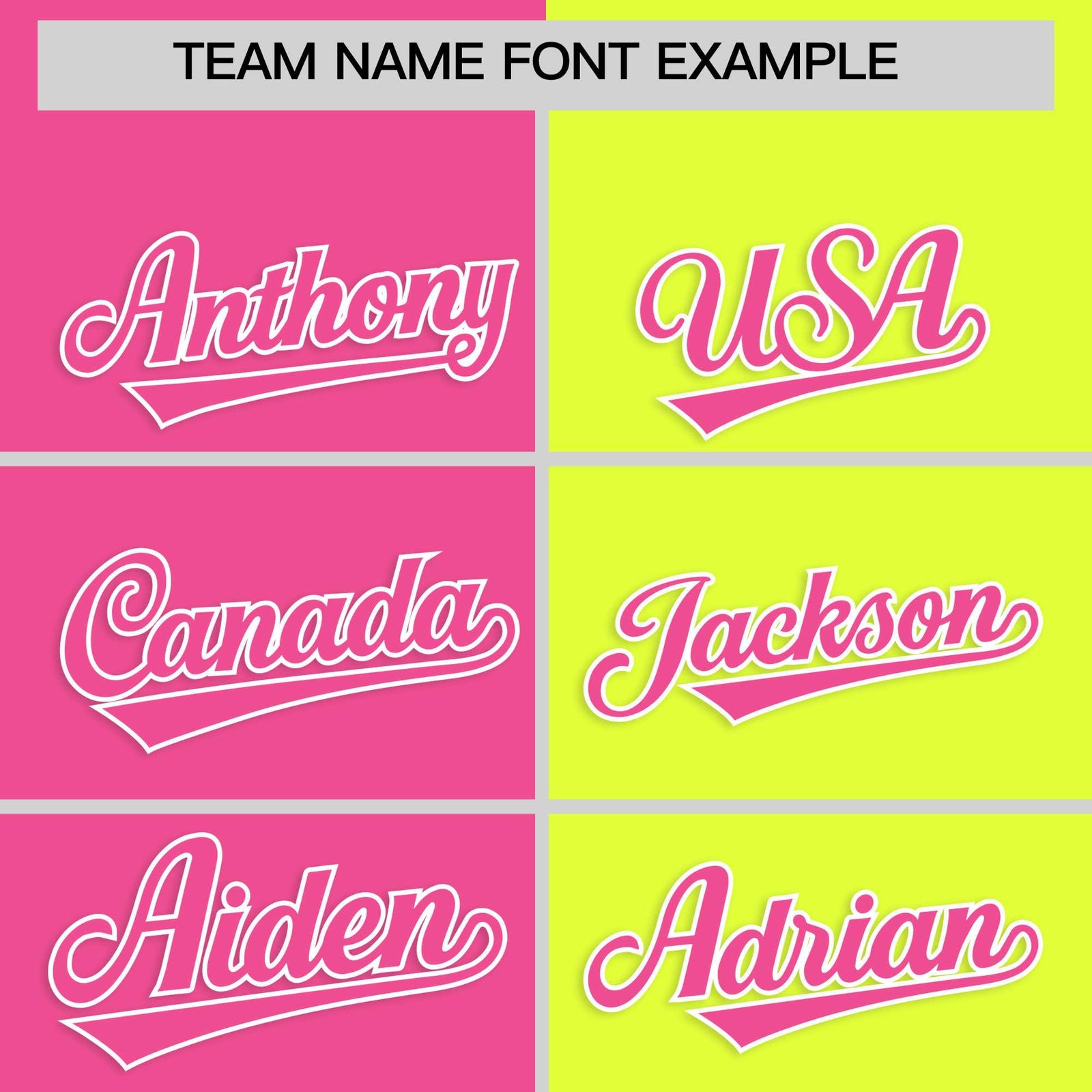 Custom Pink Fluorescent Green Four Squares Design Performance Polo Shirt