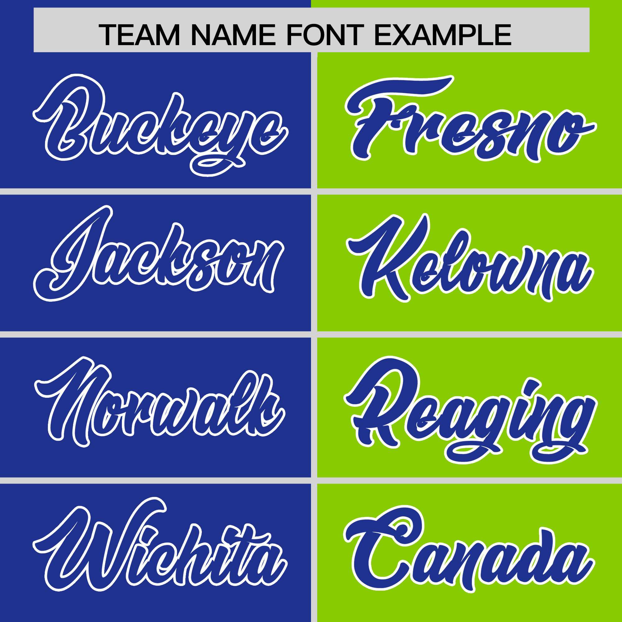 Custom Royal Neon Green Four Squares Design Performance Polo Shirt