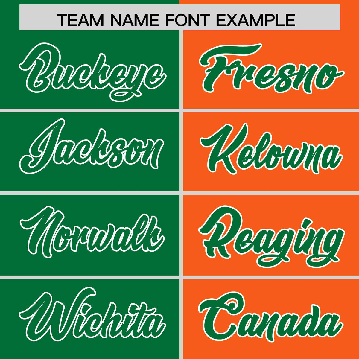 Custom Kelly Green Orange Four Squares Design Performance Polo Shirt