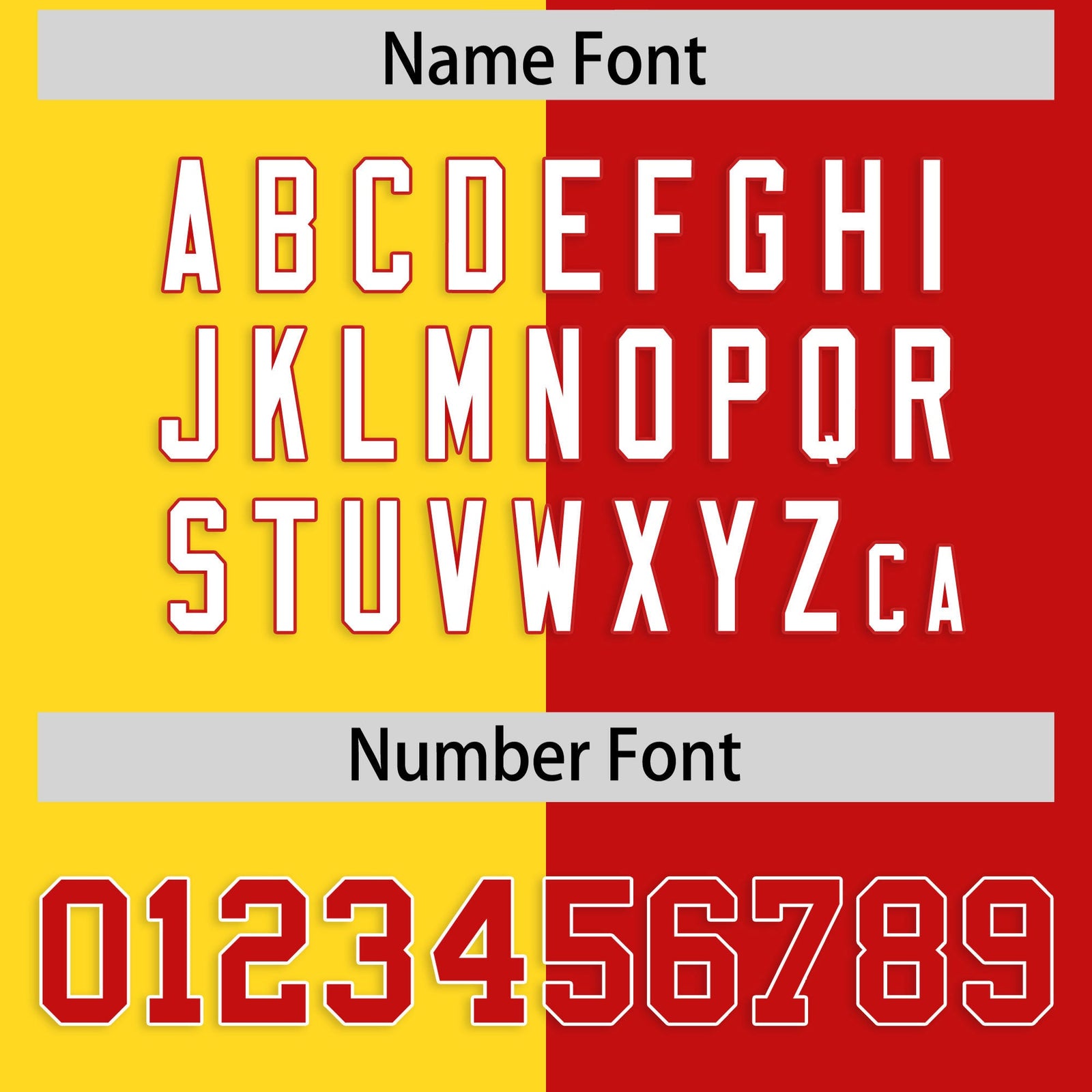 Custom Red Gold Four Squares Design Performance Polo Shirt