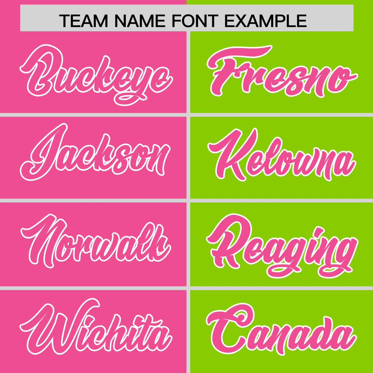 Custom Pink Neon Green Four Squares Design Performance Polo Shirt