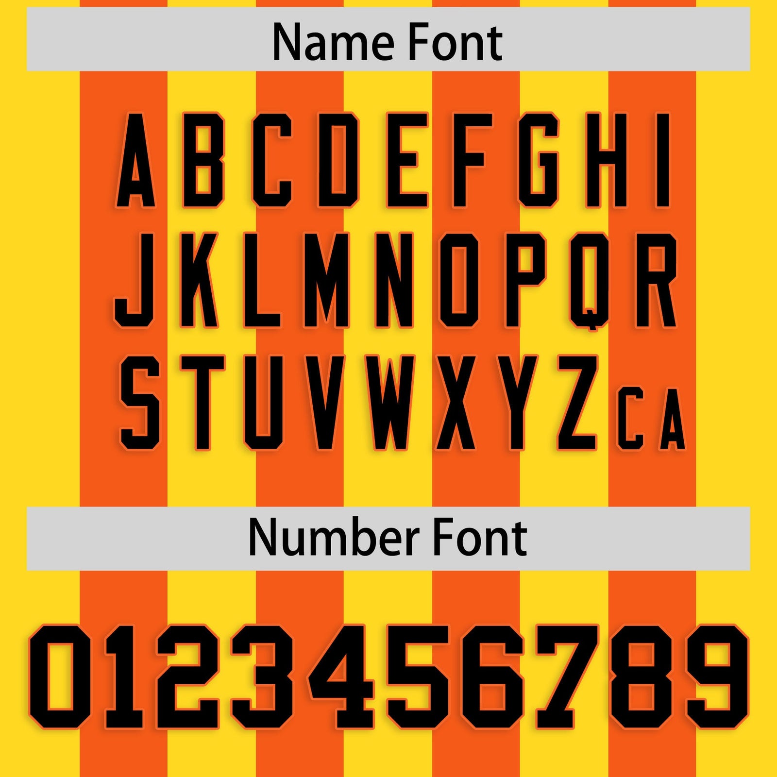 Custom Orange Gold Vertical Stripes Design Performance Polo Shirt