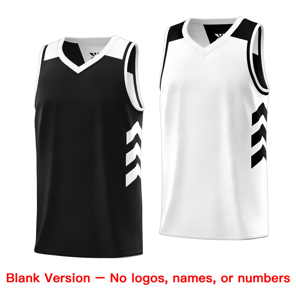 Custom Black White Reversible Tops Basketball Jersey | Custom Reversible Basketball Jerseys with Numbers