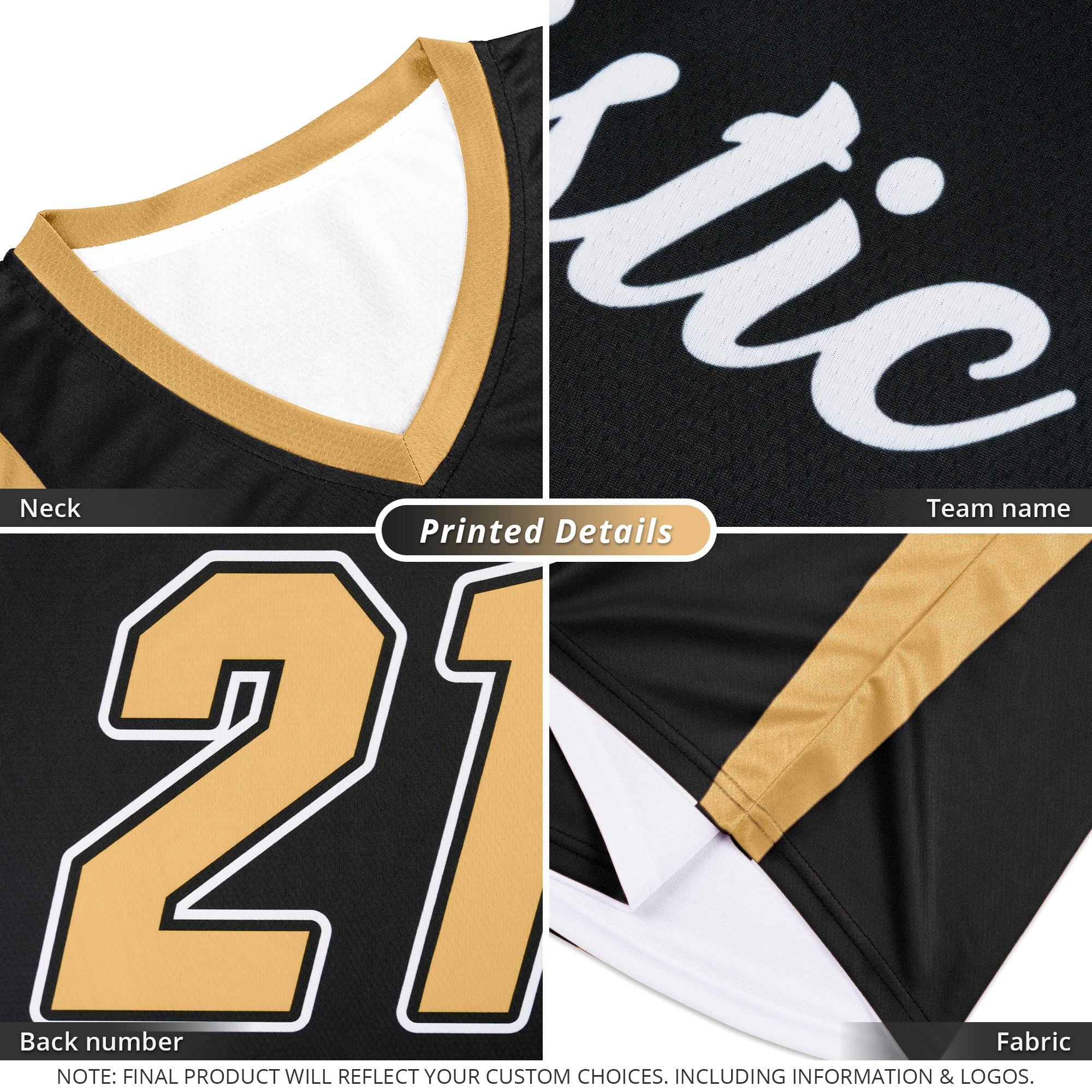 Custom Black White Double Side Sets Design Sportswear Basketball Jersey