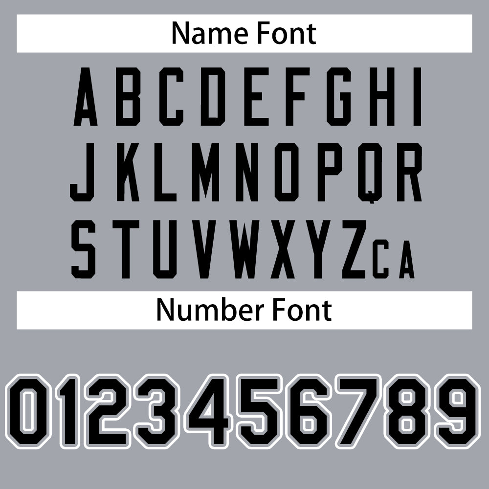 customizable gray vintage baseball jerseys name &amp; number font style