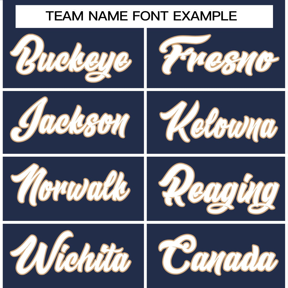 custom men&#39;s baseball jerseys for team name font style example