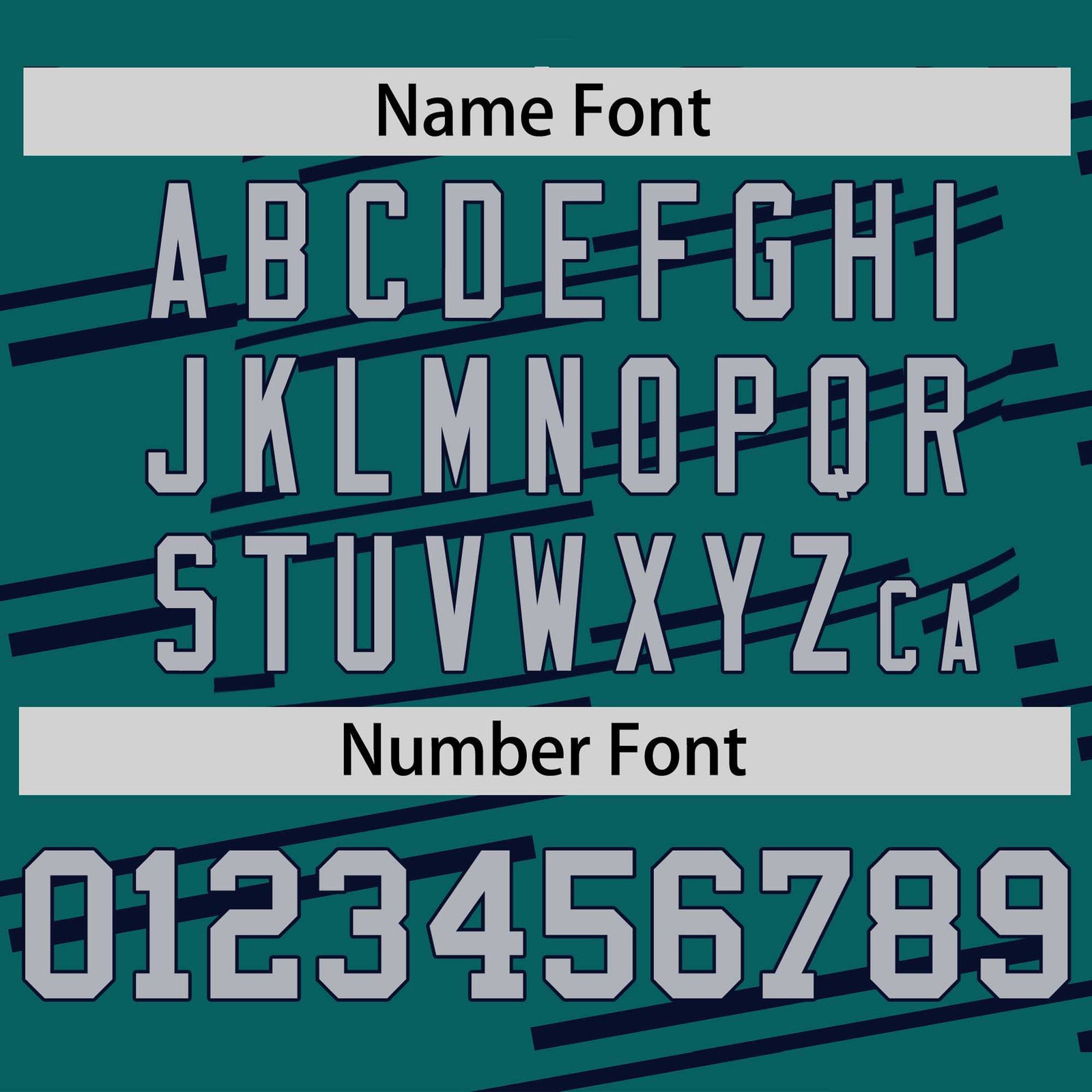 Custom Aqua Navy Personalized Slanting Line Graffiti Pattern Performance T-Shirt