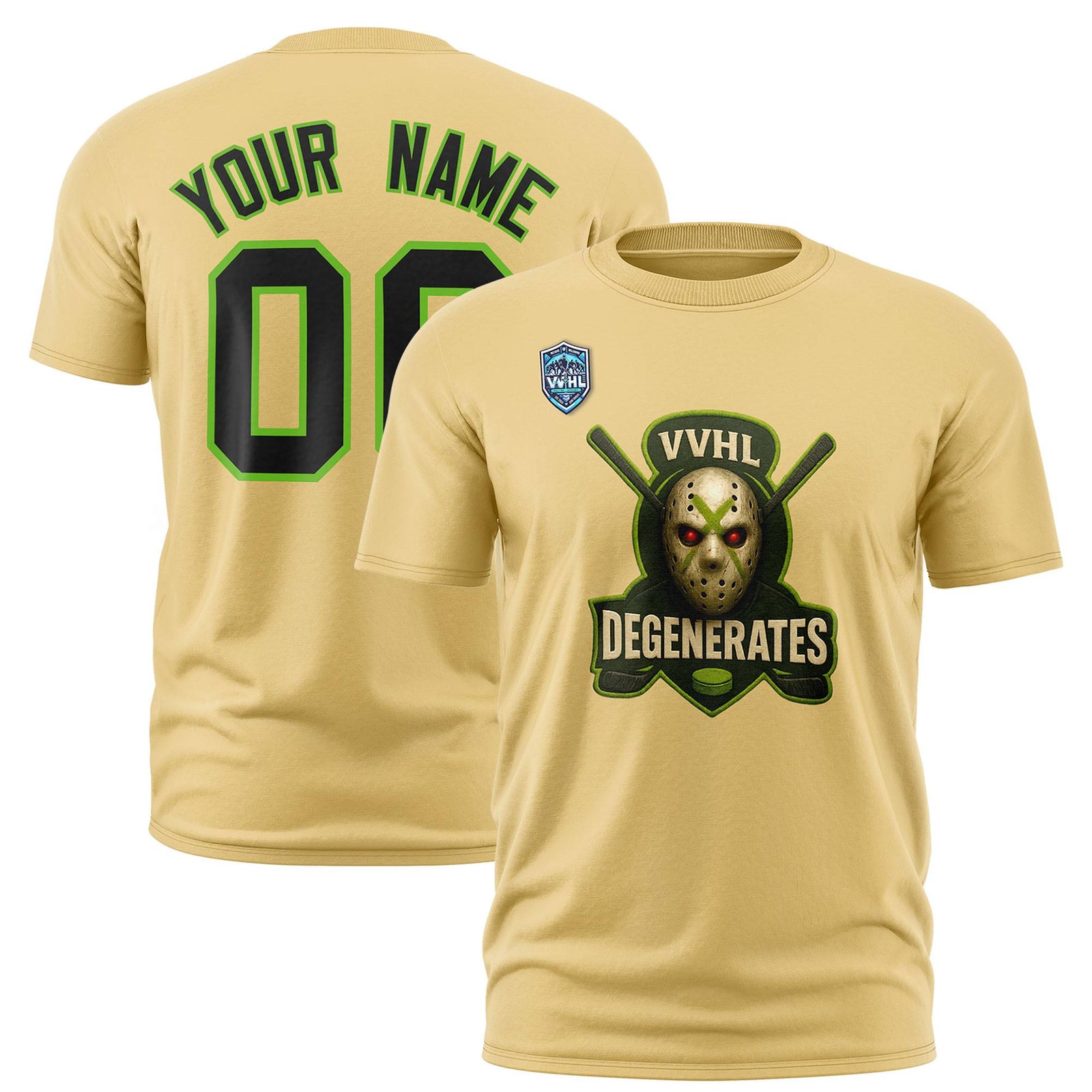 VVHL Khaki Green-Black S7-Degenerates-1 T-Shirt