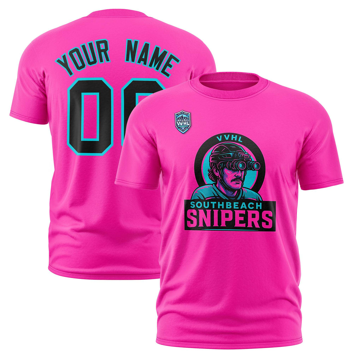 VVHL Kelly Green Purple-Gold S7-Portage-Moneyshots-2 T-Shirt