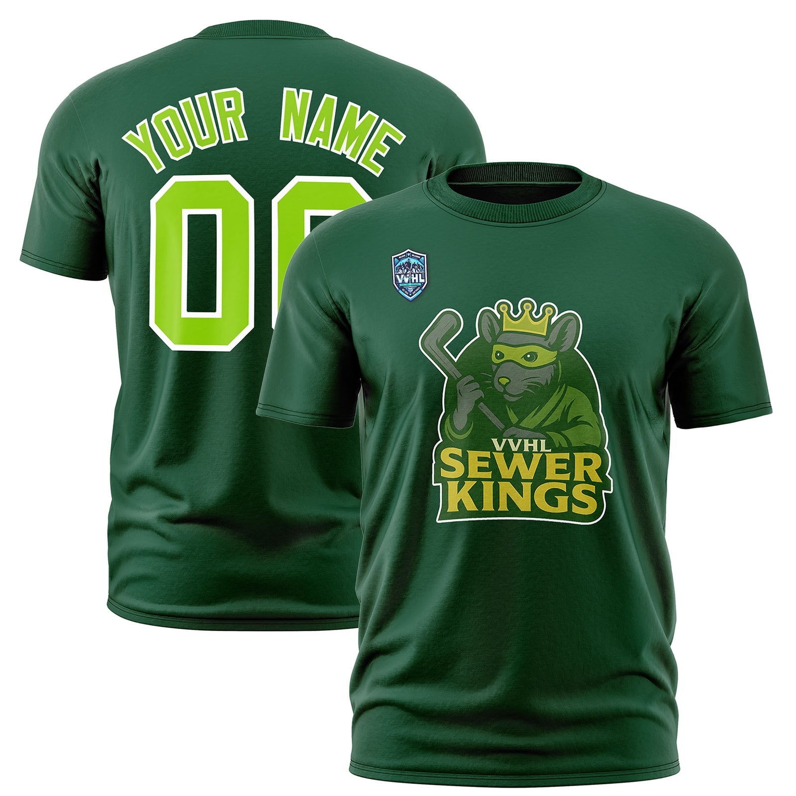 VVHL Green S7-Sewer-Kings T-Shirt