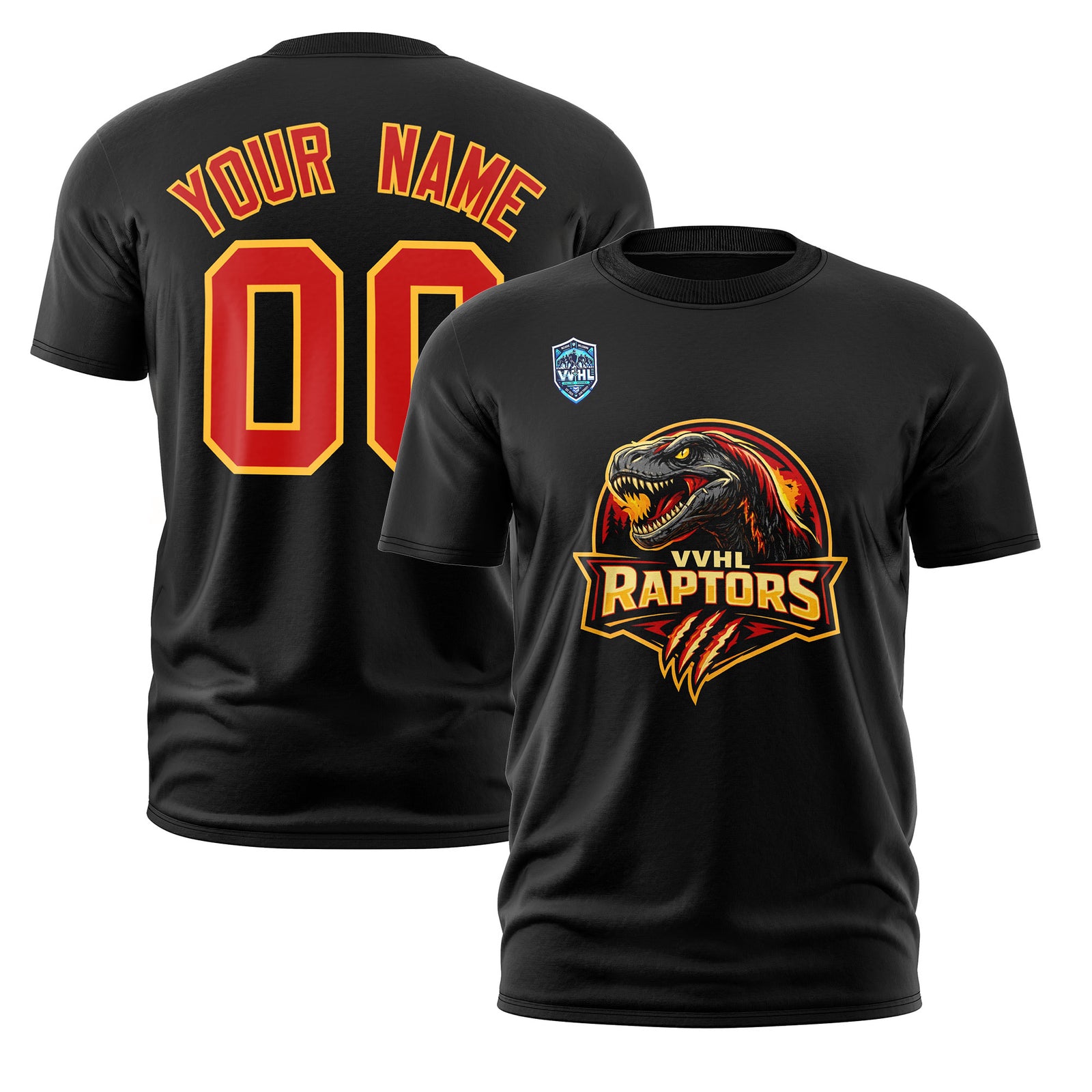 VVHL S11 Raptors Black T-Shirs