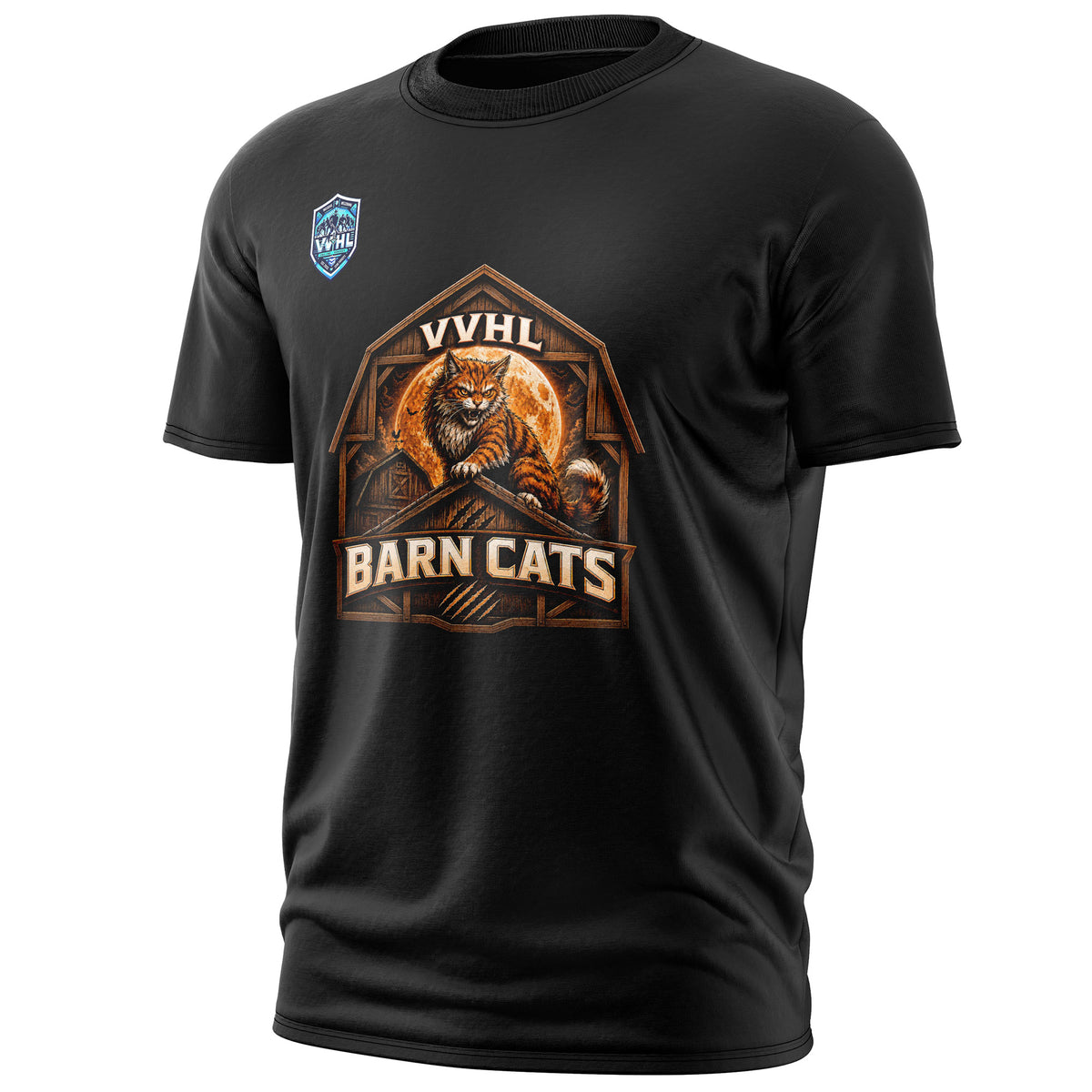 VVHL S11 Barn Cats Black T-Shirs