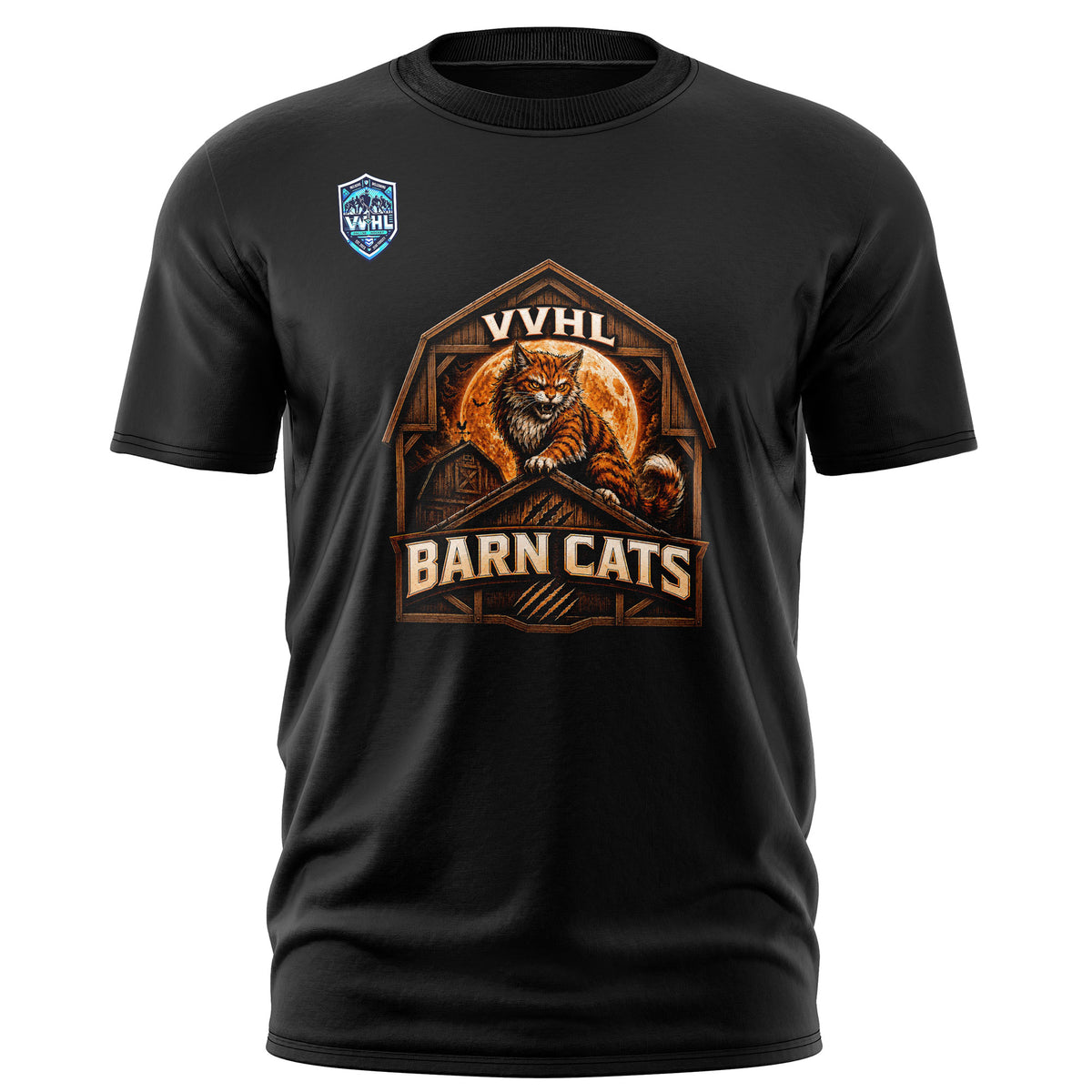 VVHL S11 Barn Cats Black T-Shirs