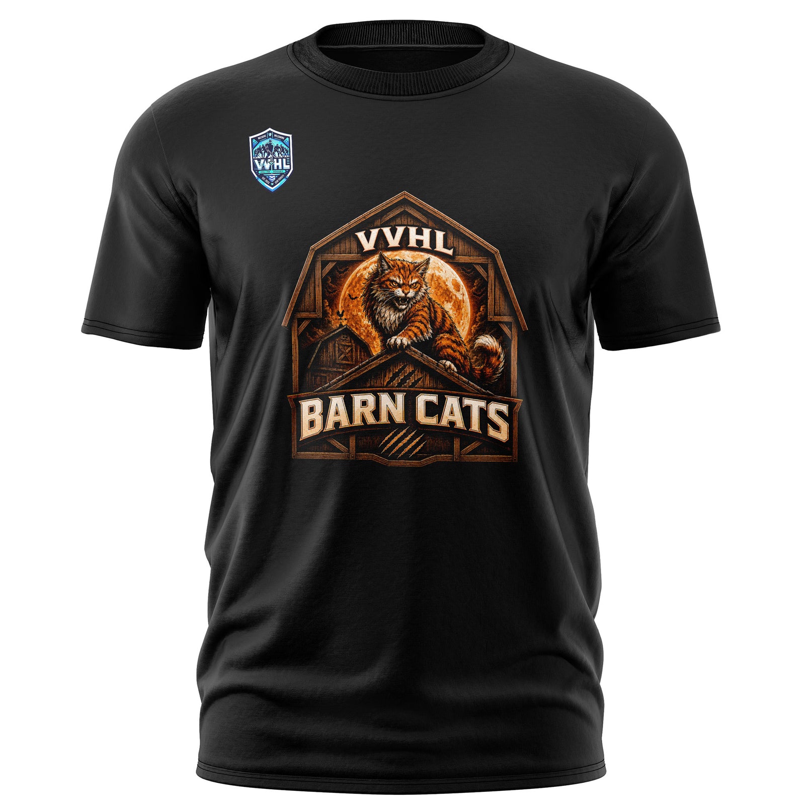VVHL S11 Barn Cats Black T-Shirs
