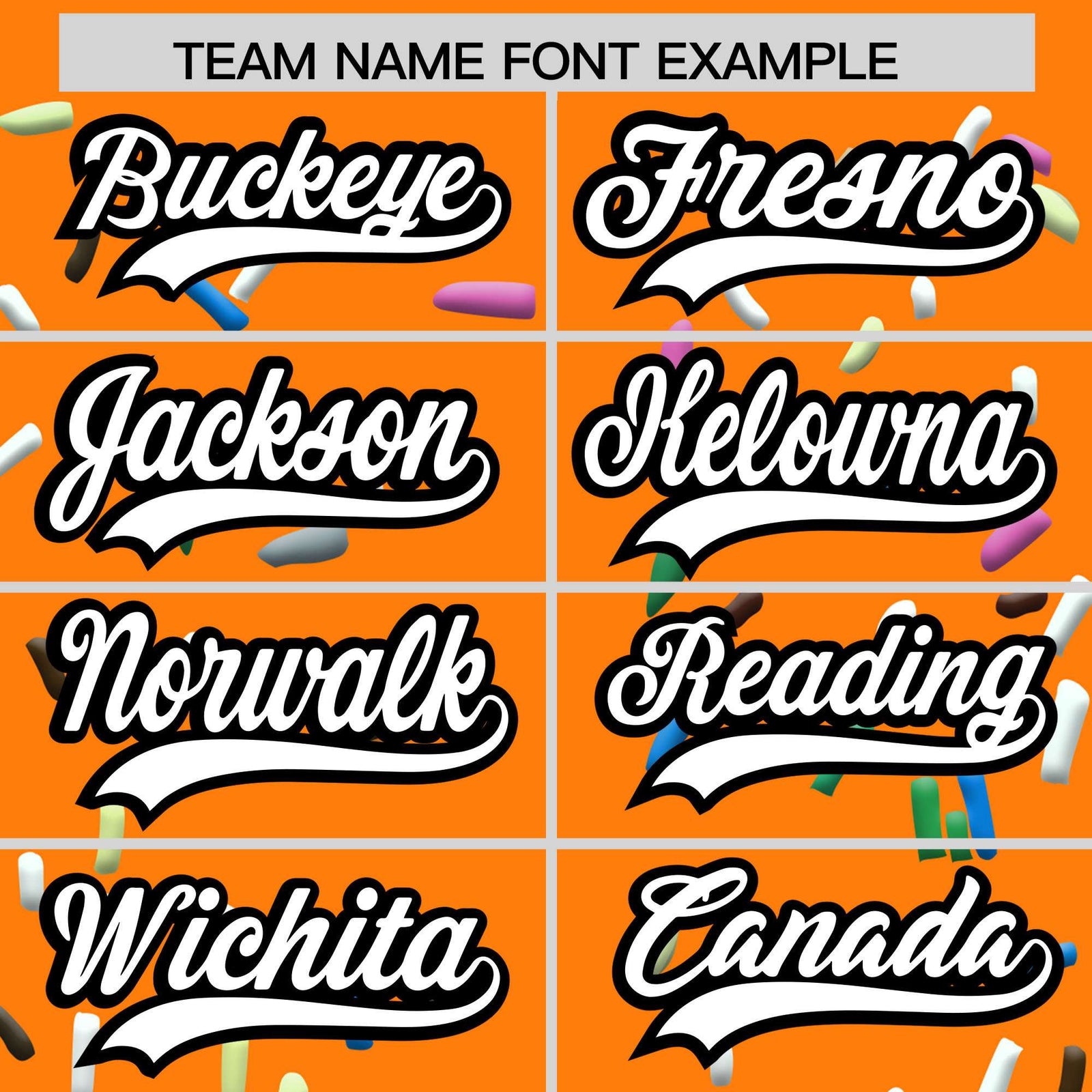 Custom Orange Ice Cream Cone Graffiti Pattern Fashion Authentic T-Shirt