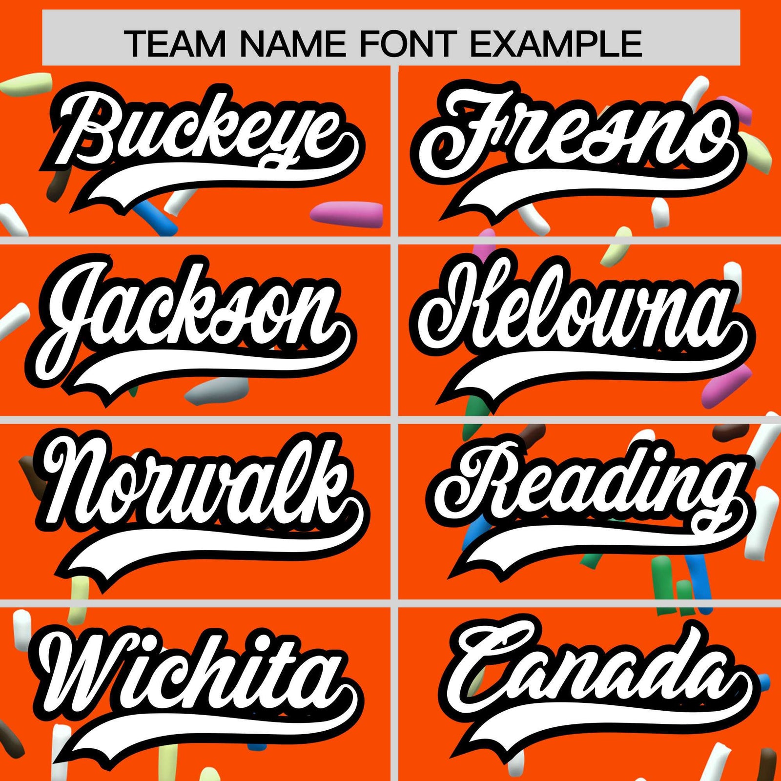 Custom Orange Ice Cream Cone Graffiti Pattern Fashion Authentic T-Shirt