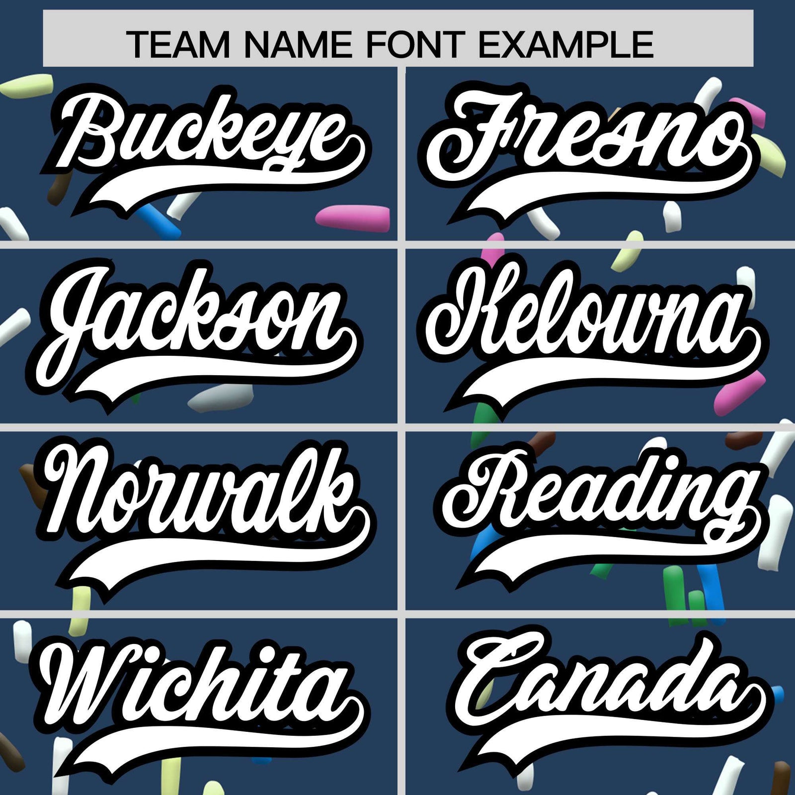 Custom Midnight Blue Ice Cream Cone Graffiti Pattern Fashion Authentic T-Shirt