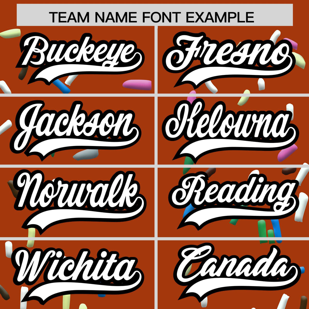 Custom Texas Orange Ice Cream Cone Graffiti Pattern Fashion Authentic T-Shirt