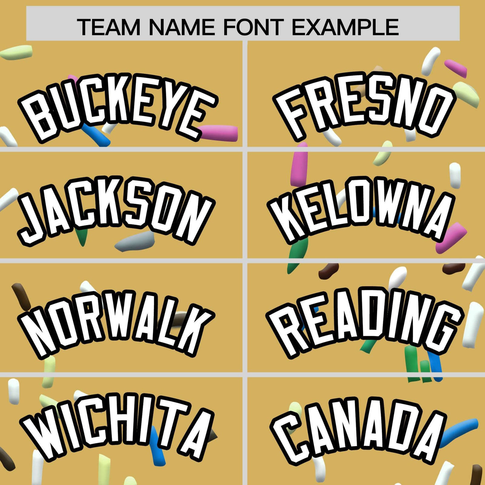 Custom Old Gold Ice Cream Cone Graffiti Pattern Fashion Authentic T-Shirt