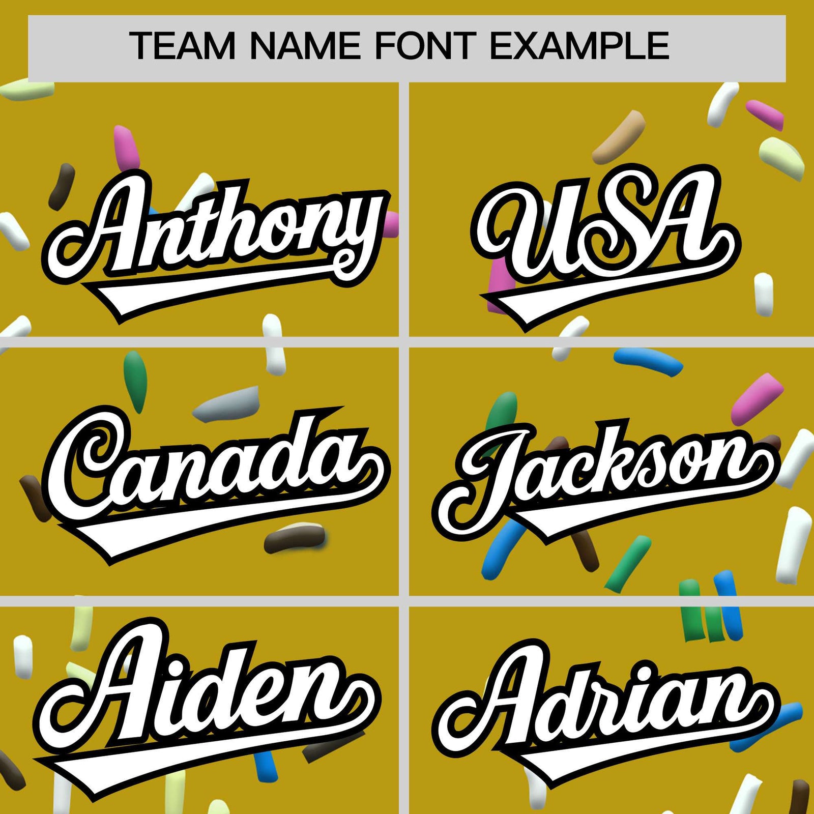 Custom Old Gold Ice Cream Cone Graffiti Pattern Fashion Authentic T-Shirt