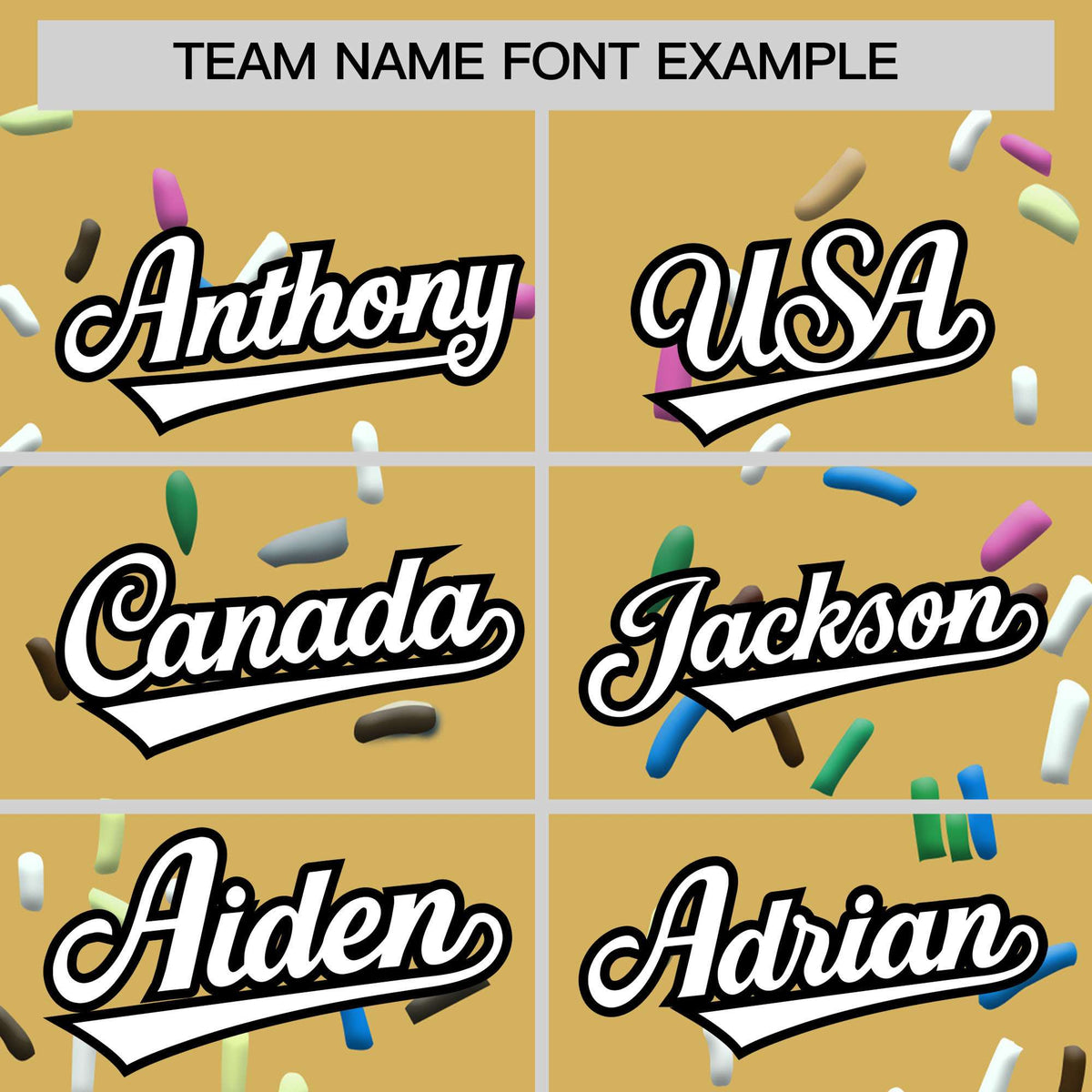 Custom Old Gold Ice Cream Cone Graffiti Pattern Fashion Authentic T-Shirt