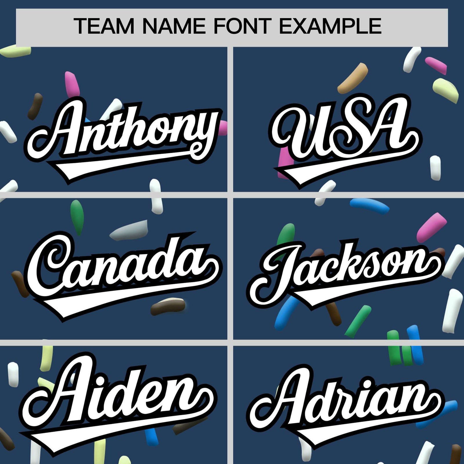 Custom Midnight Blue Ice Cream Cone Graffiti Pattern Fashion Authentic T-Shirt