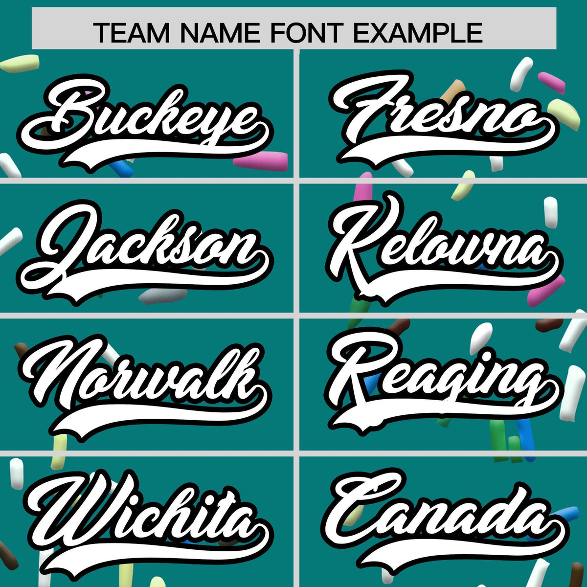 Custom Teal Ice Cream Cone Graffiti Pattern Fashion Authentic T-Shirt