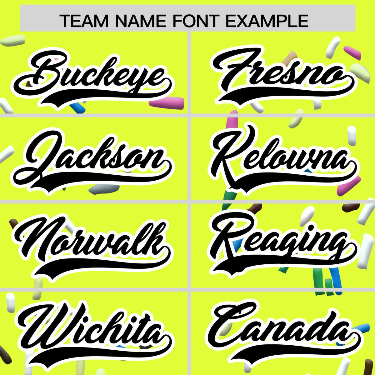 Custom Fluorescent Green Ice Cream Cone Graffiti Pattern Fashion Authentic T-Shirt