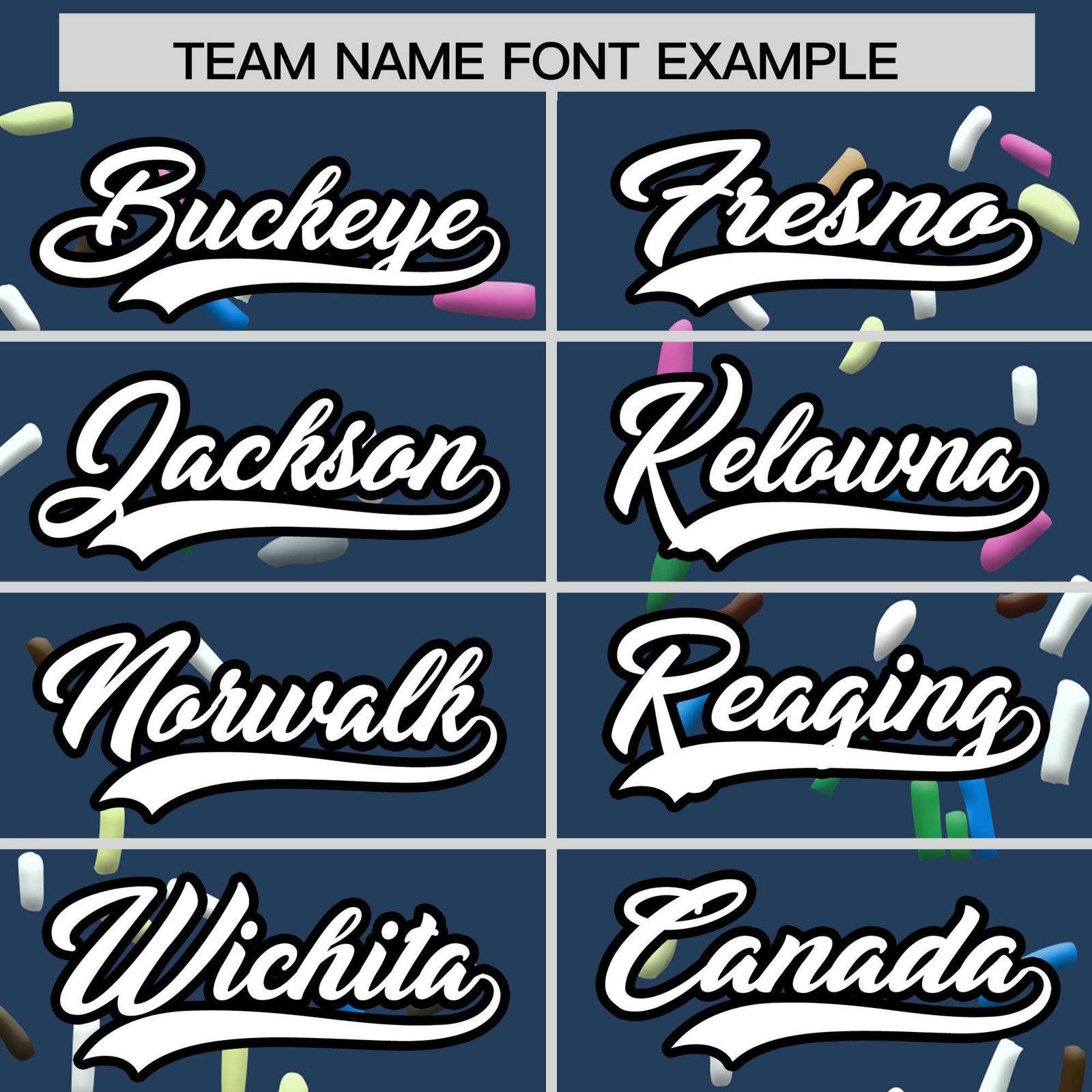 Custom Midnight Blue Ice Cream Cone Graffiti Pattern Fashion Authentic T-Shirt