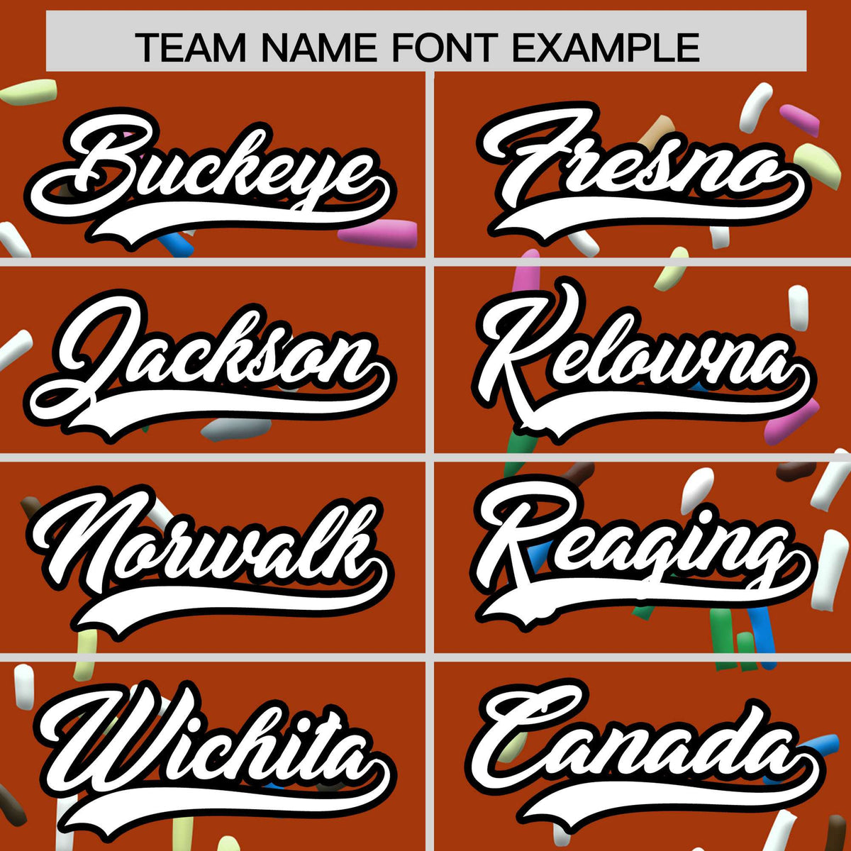 Custom Texas Orange Ice Cream Cone Graffiti Pattern Fashion Authentic T-Shirt